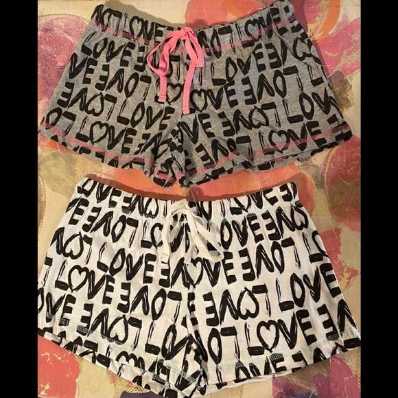 🛍Set of 2 Ladies Lounge wear Drawstring sleep Shorts - Picture 4 of 9